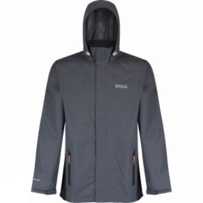 Regatta Mens Matt Jacket Seal Grey / Black Regatta Mens Matt Jacket Seal Grey / Black